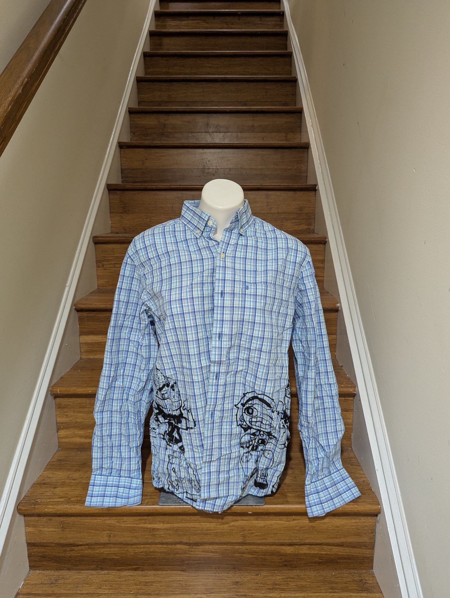 Blue Dress Shirt - S