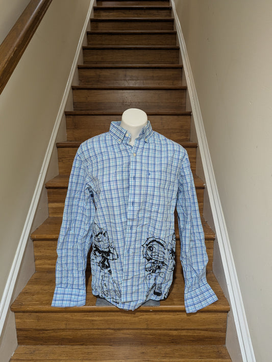 Blue Dress Shirt - S